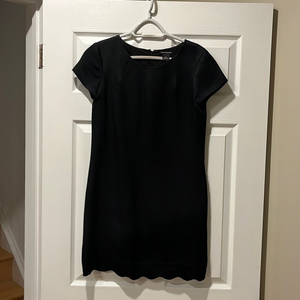 Black silk Club Monaco dress size 0